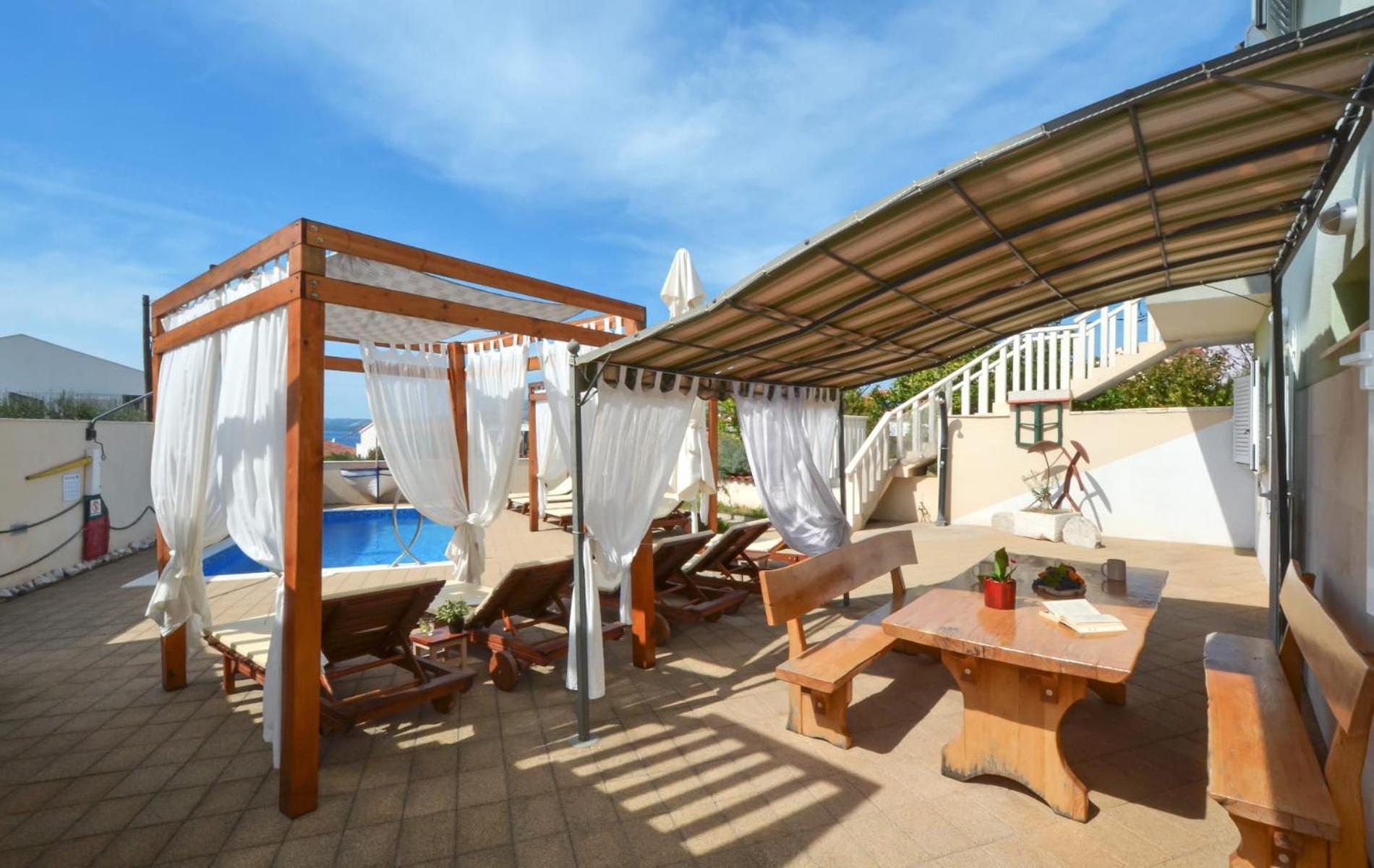 Apartments Santo Trogir - Okrug Gornji 外观 照片